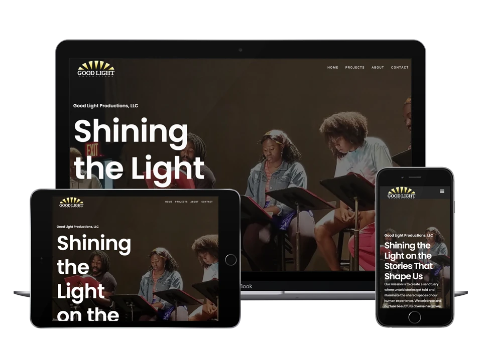 Website Laptop iPhone Mockup